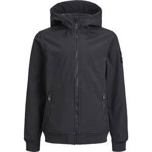 JACK&JONES JUNIOR JJEBASIC SOFTSHELL HOOD NOOS JNR Jongens Jas - Maat 128