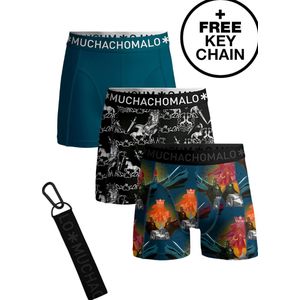 Muchachomalo-3-pack onderbroeken voor mannen-Elastisch Katoen-Boxershorts - Maat XXL