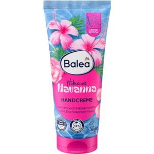 Balea Handcreme Hibiscus Havanna | 1x 100ml - Hibiscus en Damastroos | Verwennende verzorging met tropische geur - Limited Edition 2025