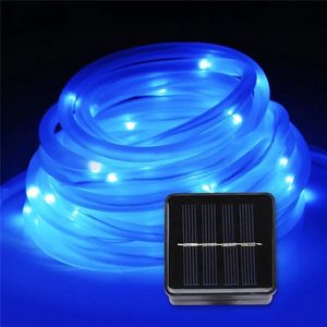 Lichtslang - 5 Meter - Zonne-energie - Blauw