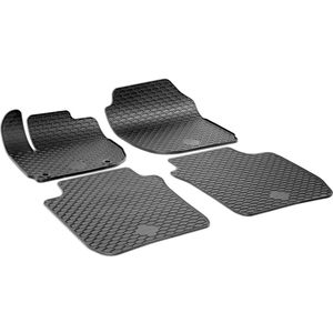 Walser DirtGuard rubberen voetmatten geschikt voor Honda Jazz IV 09/2013-Vandaag, Honda HR-V (RU) 11/2014-Vandaag, Honda Jazz V 02/2020-Vandaag