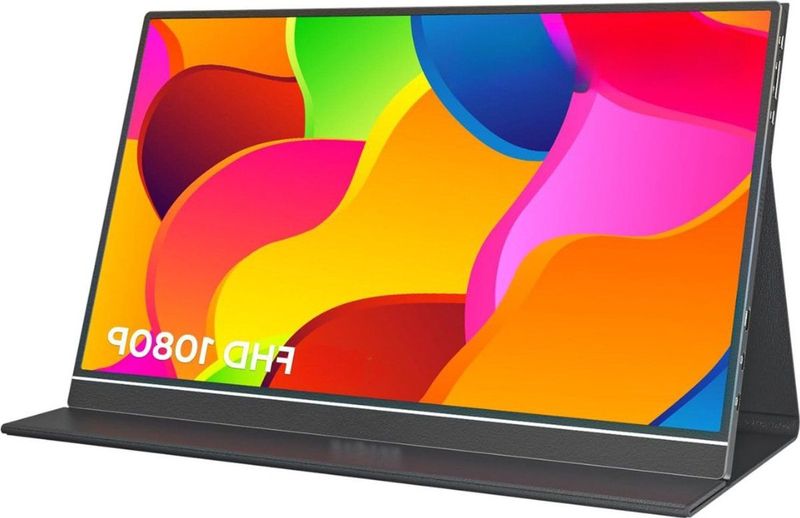 Draagbare Monitor Extender voor Laptop – Portable Monitor 15,6 Inch – 1080FullHD Scherm – Gaming PS5 Xbox - HDMI - USB-C