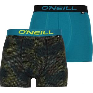 O'Neill premium heren boxershorts 2-pack - graphic - maat M