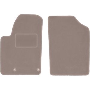 Beige voormatten voor: Citroen Xsara Picasso minivan (1997-2010)
