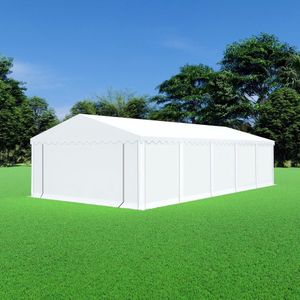 Opslagtent 6×12 PVC – Premium | Wit