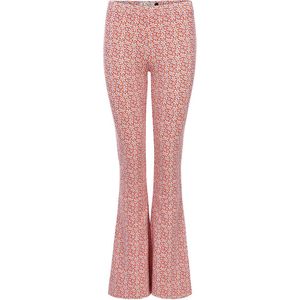 LXS - the female concept - 2512-9638-828 Dames Broek - Maat S - rood dessin van