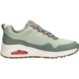Skechers Uno - Pla-Knit Sneakers Laag - mint - Maat 41