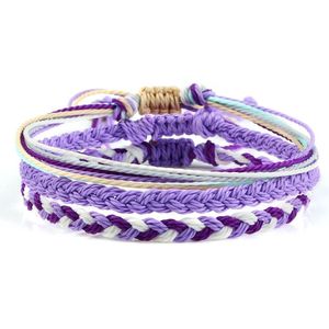 Sorprese armband - Porto - armband dames - gevlochten - verstelbaar - cadeau F