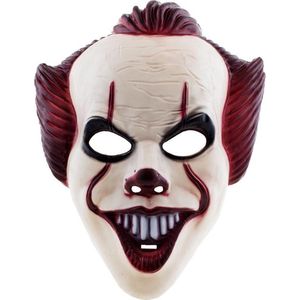 Masker duivelse clown plastic - Penny