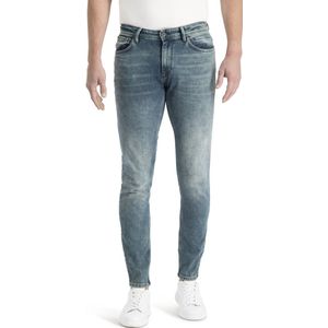 Purewhite - Jone 500 - Heren Skinny Fit  Jeans  - Blauw - Maat 36