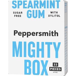 Peppersmith Spearmint Gum Mighty Box 50g