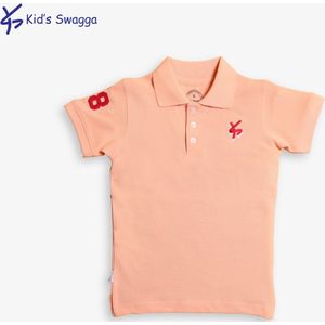 Comfort & Care Apparel | Kinder polo shirt | Peach | Maat 98