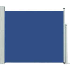 vidaXL - Tuinscherm - uittrekbaar - 100x300 - cm - blauw