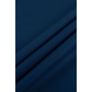 Vercate - Strijkvrij Kreukvrij Overhemd - Navy - Marine Blauw - Slim Fit - Bamboe Katoen - Lange Mouw - Heren - Maat 41/L