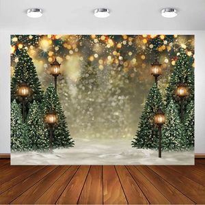 2,2 x 1,5 m winter kerstboom sneeuwvlok achtergrond fotografie pasgeboren groene sneeuw pailletten bokeh portret achtergrond banner decoratie verjaardag kerst