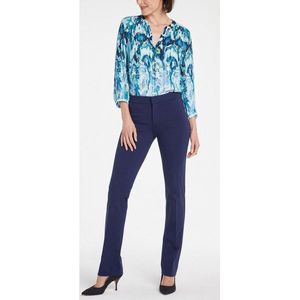 Slim Trouser Donkerblauw Jersey
