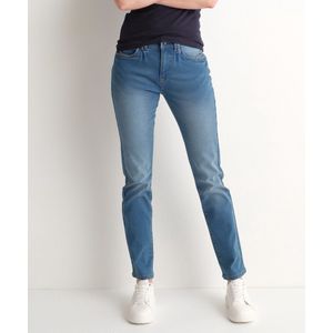 TerStal Dames / Vrouwen Pescara Regular Fit Stretch Jeans Mia (mid) Blauw In Maat 42