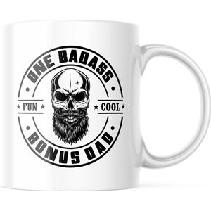 Vaderdag Mok One Badass Bonus Dad