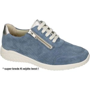 Solidus -Dames -  blauw - sneakers  - maat 42