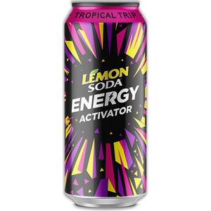 LemonSoda ENERGY ACTIVATOR - Tropical Trip - Tray 12 stuks 330ml.