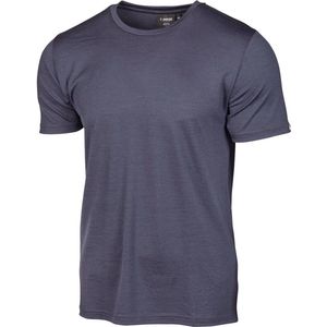 Ivanhoe t-shirt UW Ceasar Steelblue voor heren - 100% extra fijne merino wol - Blauw