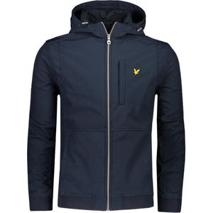 Lyle & Scott - Heren Jas zomer Softshell Jacket - Blauw - Maat S