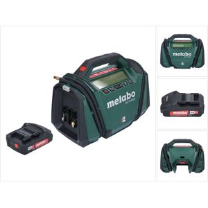 Metabo AK 18 Multi accucompressor 18 V 11 bar + 1x oplaadbare accu 2.0 Ah - zonder oplader