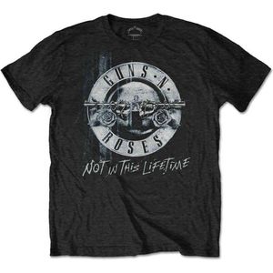 Guns N' Roses - Not In This Lifetime Tour Xerox Heren T-shirt - L - Zwart