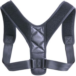 *** Posture Houding Corrector S - Rugbrace - Houdingscorrector - Verstelbare Rug Brace – Corrigerende Rugbrace – Schouderbrace – Rugsteun – Rugcorrectie – Rugcorrector Small - van Heble® ***