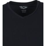 PME Legend - Basic T-shirt 2-Pack V-Hals Zwart - Heren - Maat M - Slim-fit