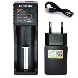 LiitoKala - geschikt voor Ultrafire Batterij lader voor 18650/18490/18350/14500/17500/18500/17670/10440/16340/rcr123