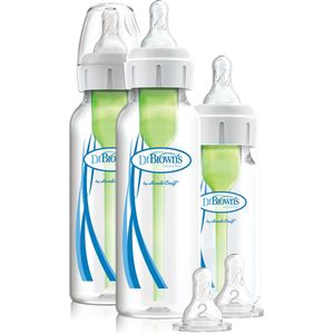 Dr. Brown's Options+ Anti-Colic Starterset - Smalle halsfles