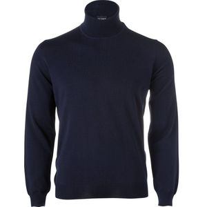 OLYMP modern fit coltrui wol - marine blauw - Maat: 3XL