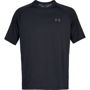 Under Armour UA Tech 2.0 Short Sleeve Tee Heren Sportshirt - Zwart - Maat S