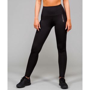 Marrald High Waist Pocket Sportlegging | Zwart - 3XL dames yoga fitness