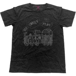 Pink Floyd - Emily Vintage Heren T-shirt - XL - Zwart