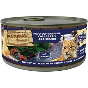 Natural Greatness Cat Turkey / Salmon / Pumkin / Cranberries 185 GR