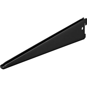 Wovar Plankdrager voor Dubbele F|rails Zwart 470 mm | Per Stuk