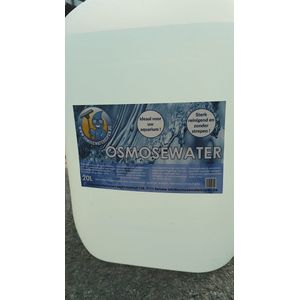 PROMO 5 x 20 liter (100liter) jerrycan Demiwater, Osmosewater, Accuwater, Strijkwater, Gedemineraliseerd water