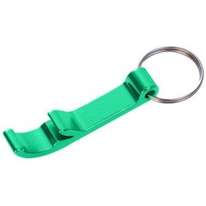 Bier Sleutelhanger - Bieropener - Beer Opener - Flesopener - Keychain - Groen