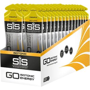 Science in Sport - SiS Go Isotonic Energygel - Energie gel - Isotone Sportgel - pineapple Smaak - 30 x 60ml