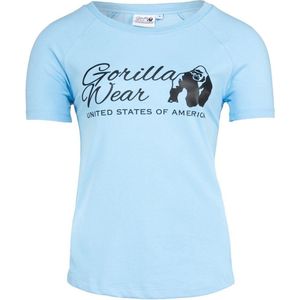 Gorilla Wear Lodi T-shirt - Lichtblauw - S