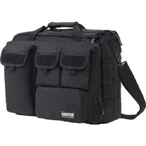 Multifunctionele tactische outdoor-schoudertas, messenger bag, laptoptas met ruimte voor 35,8 cm (14,1 inch)-laptop