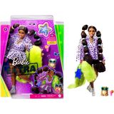 Barbie Extra Doll Paardenstaart met Haarelastiekjes - Modepop