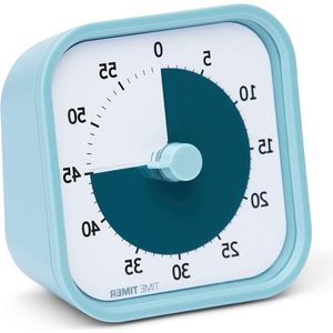 60 Minuten Visuele Timer - Voor Thuisscholing Homeschool - Timer voor Bureau Keuken - Lake Day Blauw time timer