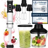 Zeegma Handy Chef - Staafmixer - 1500W -  Set 5in1 - turbofunctie