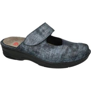 Berkemann -Dames -  blauw - pantoffels - maat 36.5