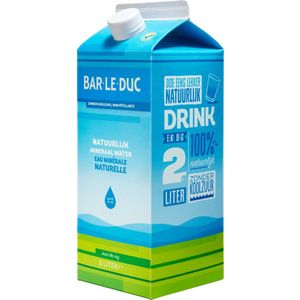 Bar-le-Duc Natuurlijk mineraalwater koolzuurvrij - 6 pakken x 2 liter