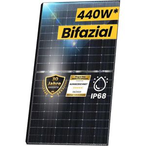 Bifacial Zonnepaneel 440 W - Hoogwaardige Energieoplossing