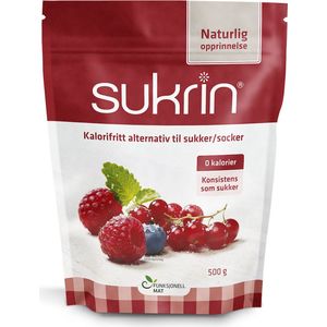 Sukrin (500g) - Bevat Erythritol - 100% Natuurlijke suikervervanger zonder calorieën